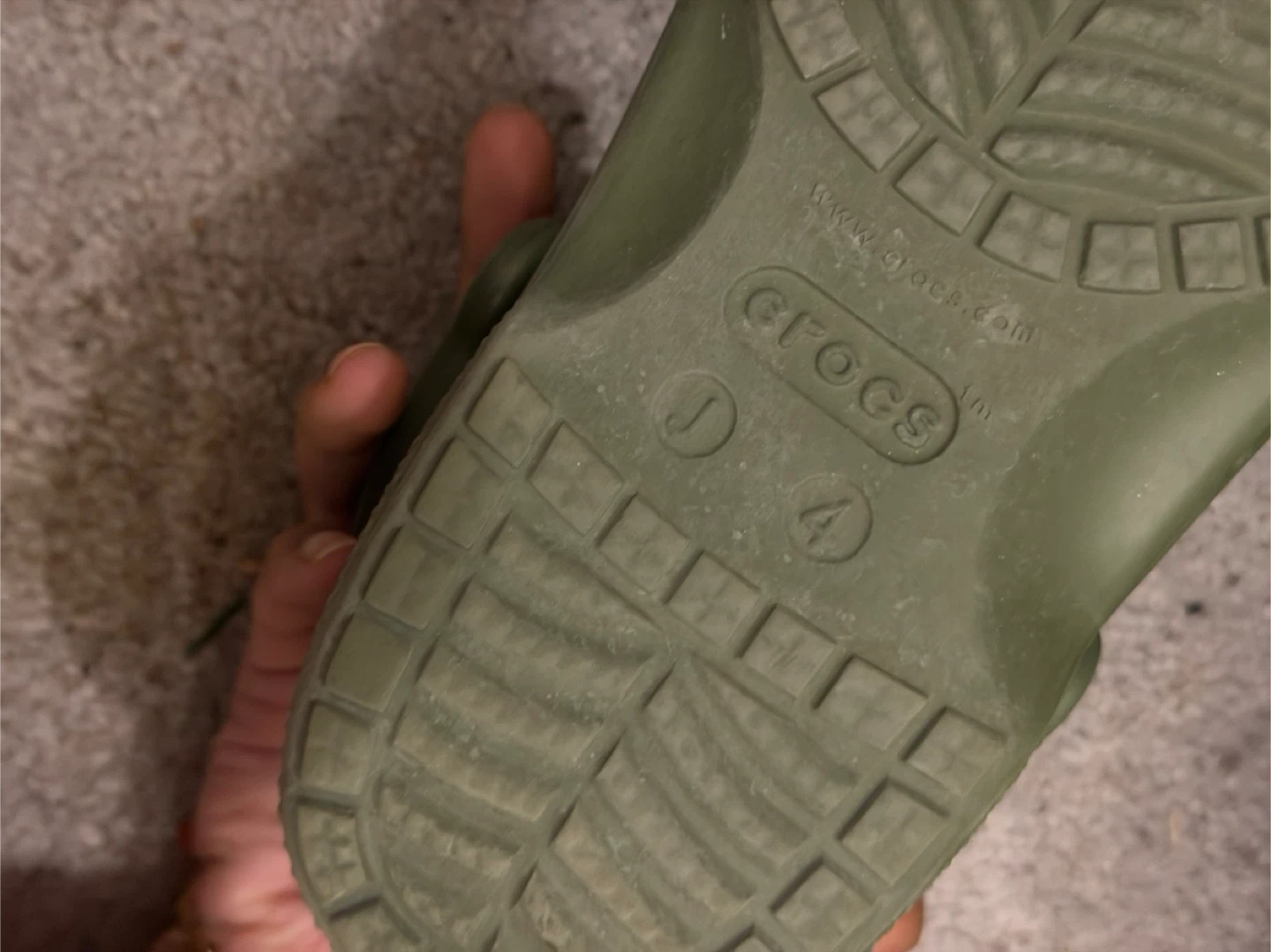 Crocs Classic Clog Size J4 Green - photo 2