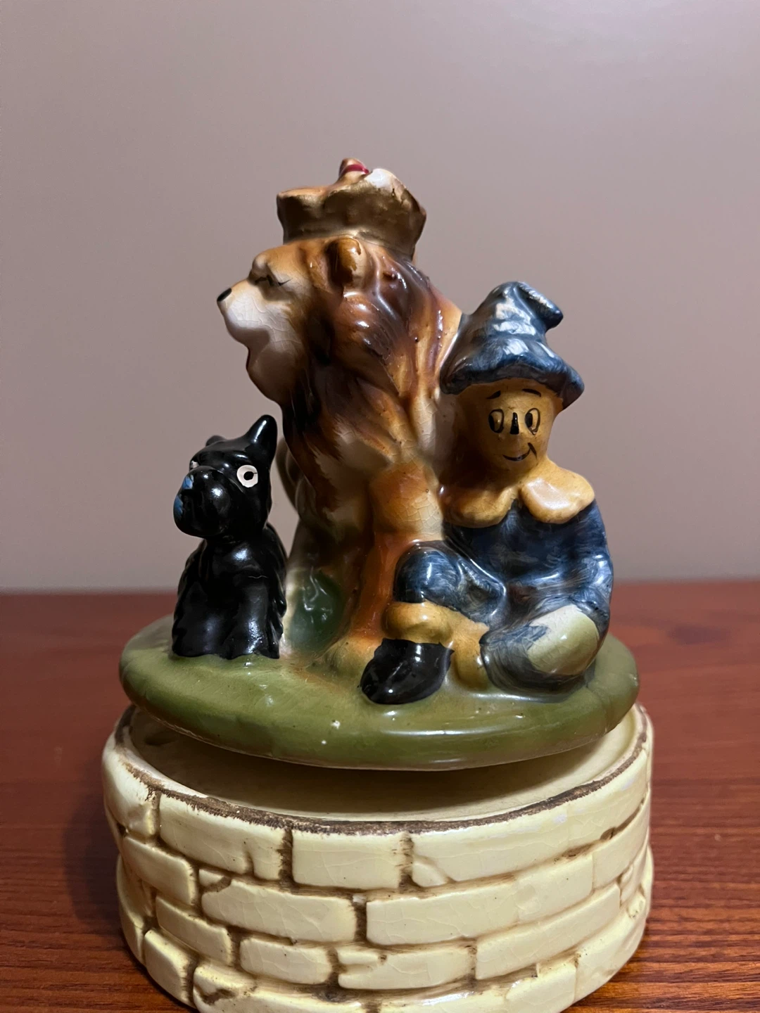 VINTAGE WIZARD OF OZ MUSICAL FIGURINE (Read description) - photo 3