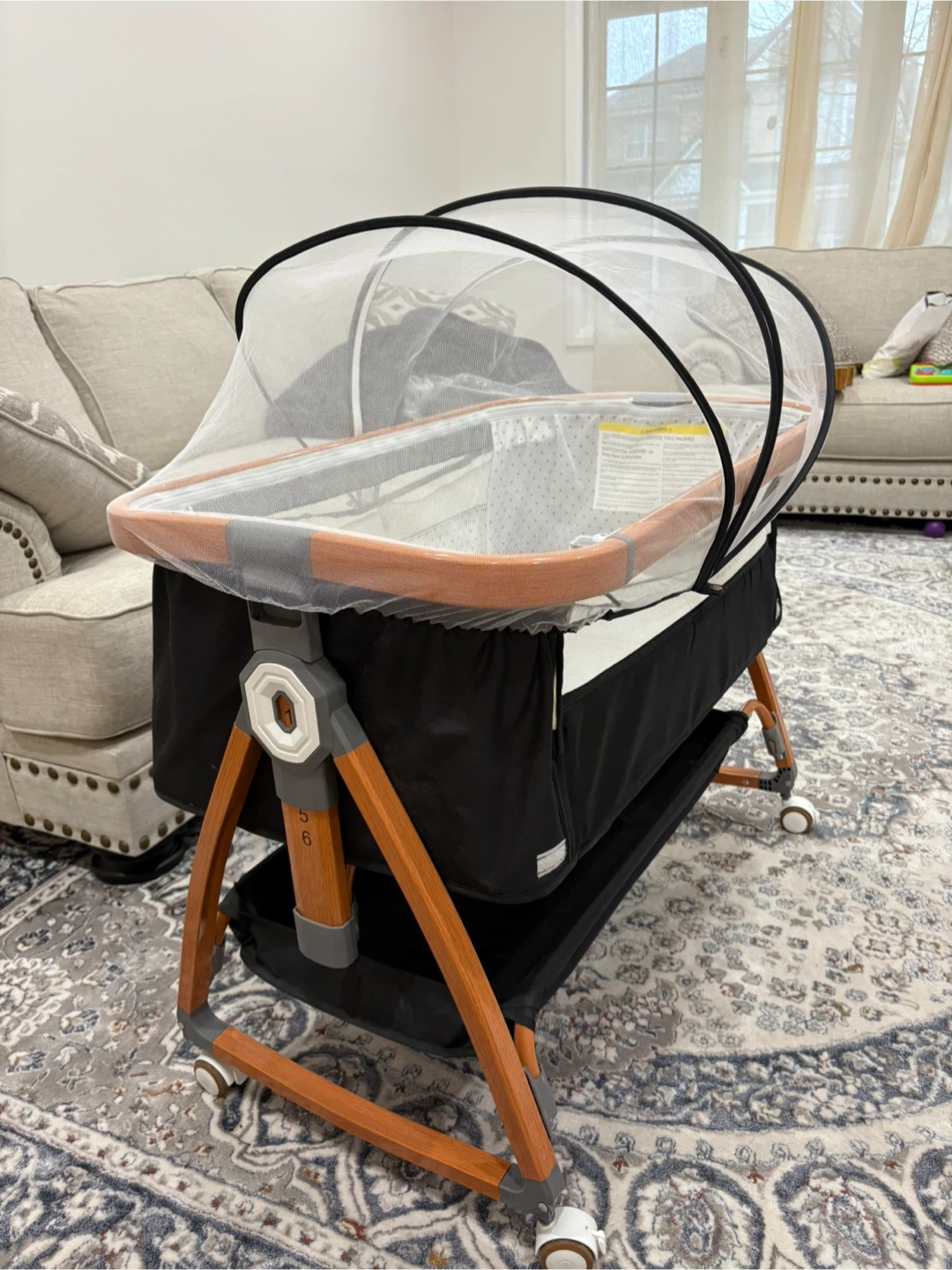 Baby Bassinet with Mosquito Net - photo 3