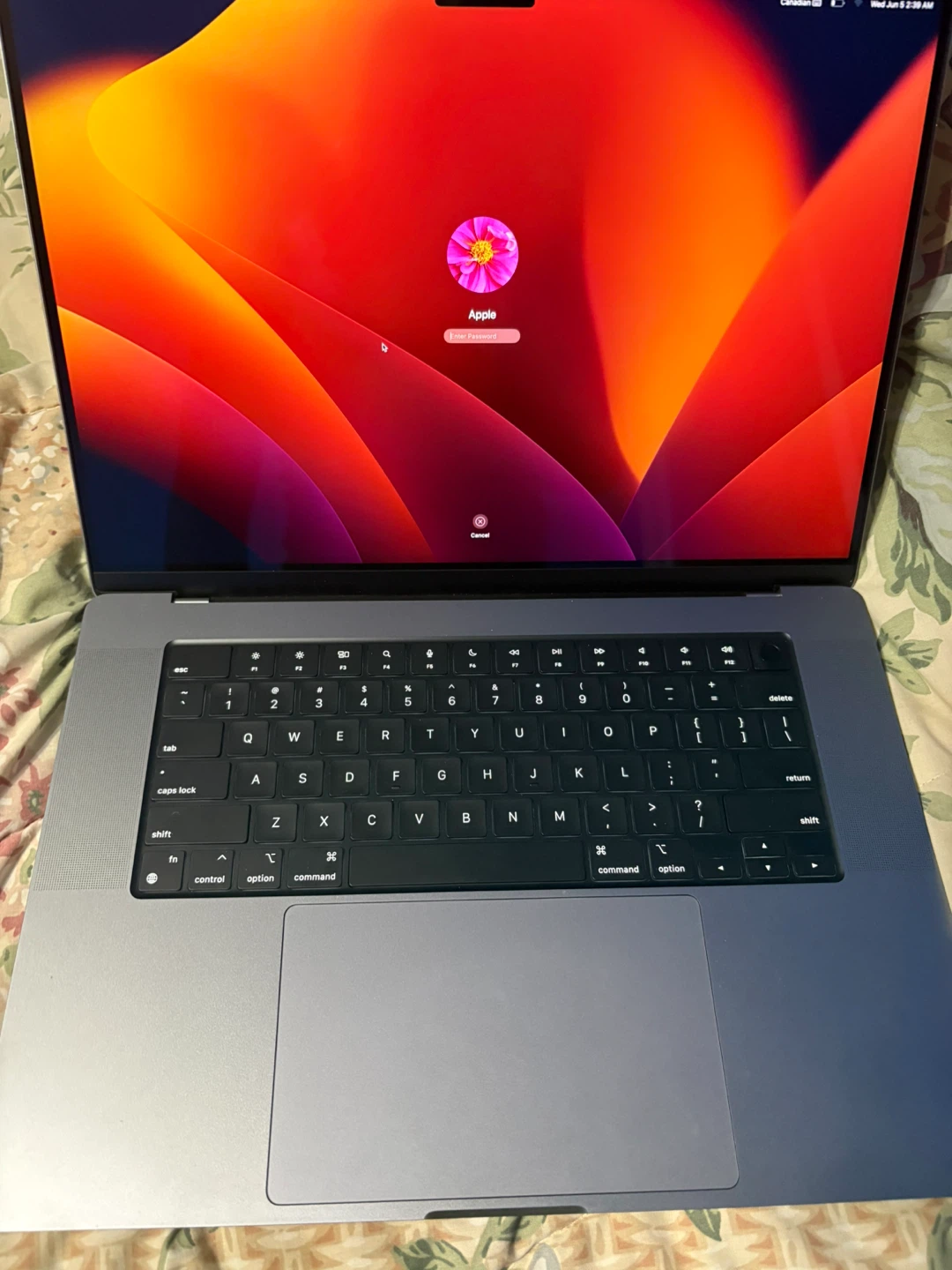 Apple MacBook Pro 16-inch, 2021