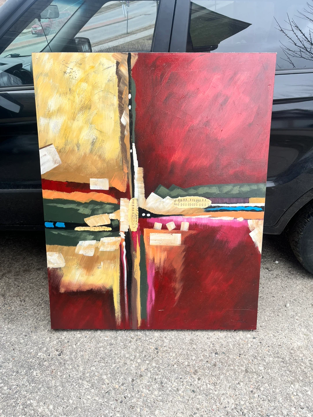 Abstract Art Canvas Painting