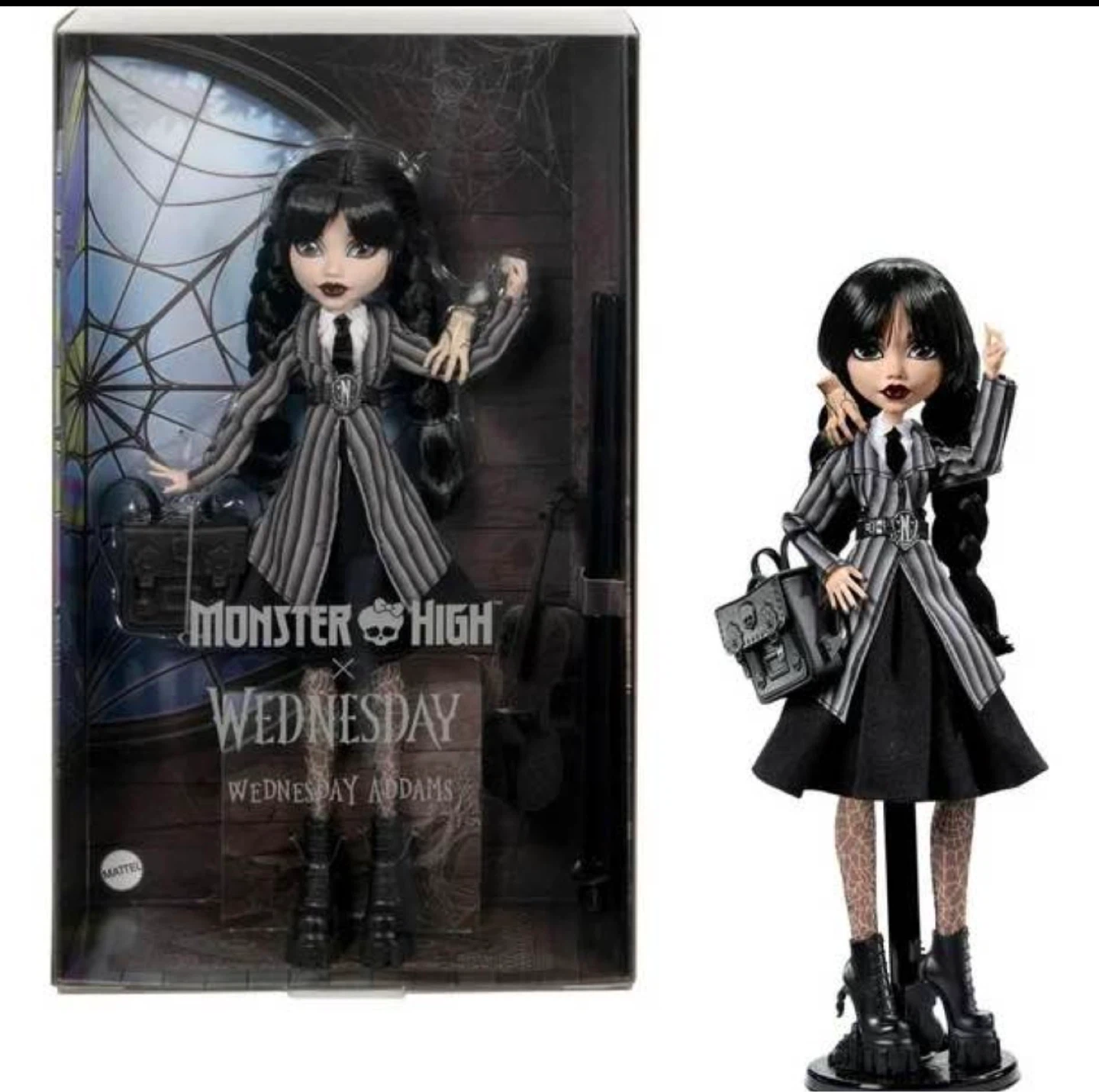 Monster High x Wednesday Addams Doll
