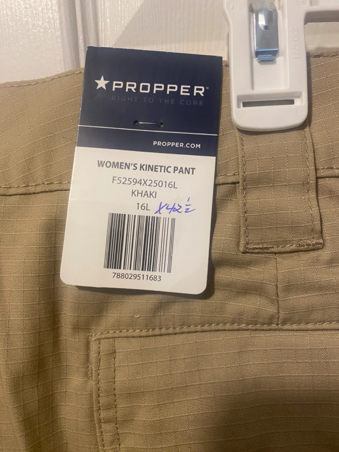 Propper Women's Kinetic Tactical Pants Khaki Size 16 Long - photo 3