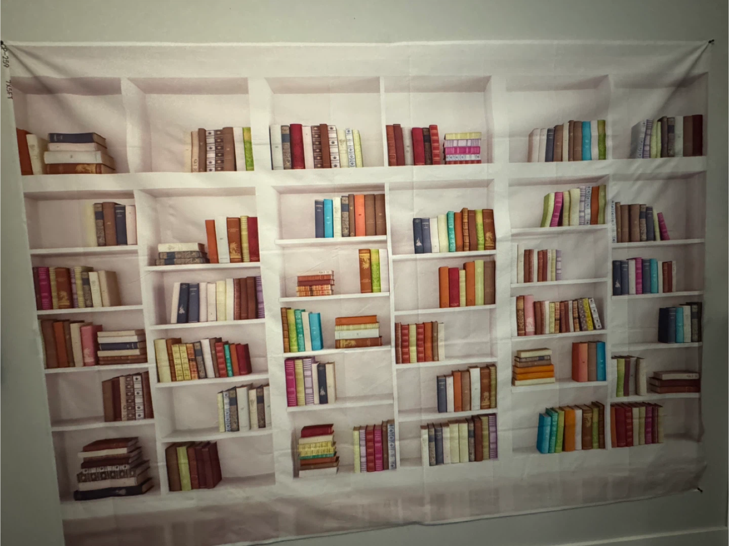 BACKDROP Bookshelf Tapestry Wall Hanging 7x5FT - photo 3