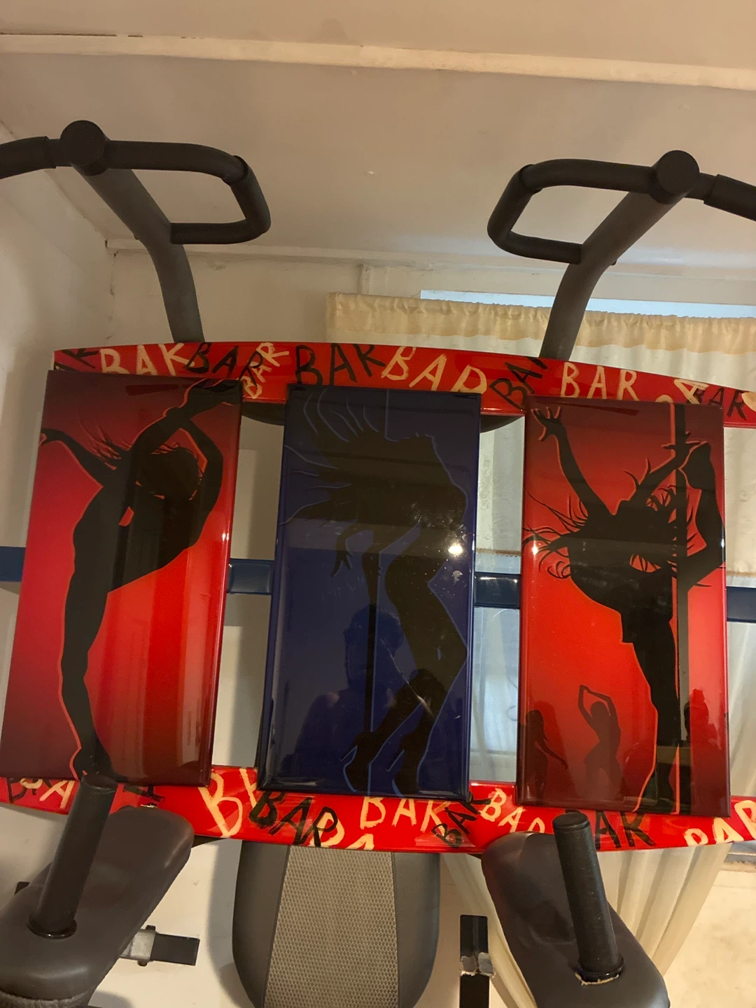 Epoxy bar/strip artwork