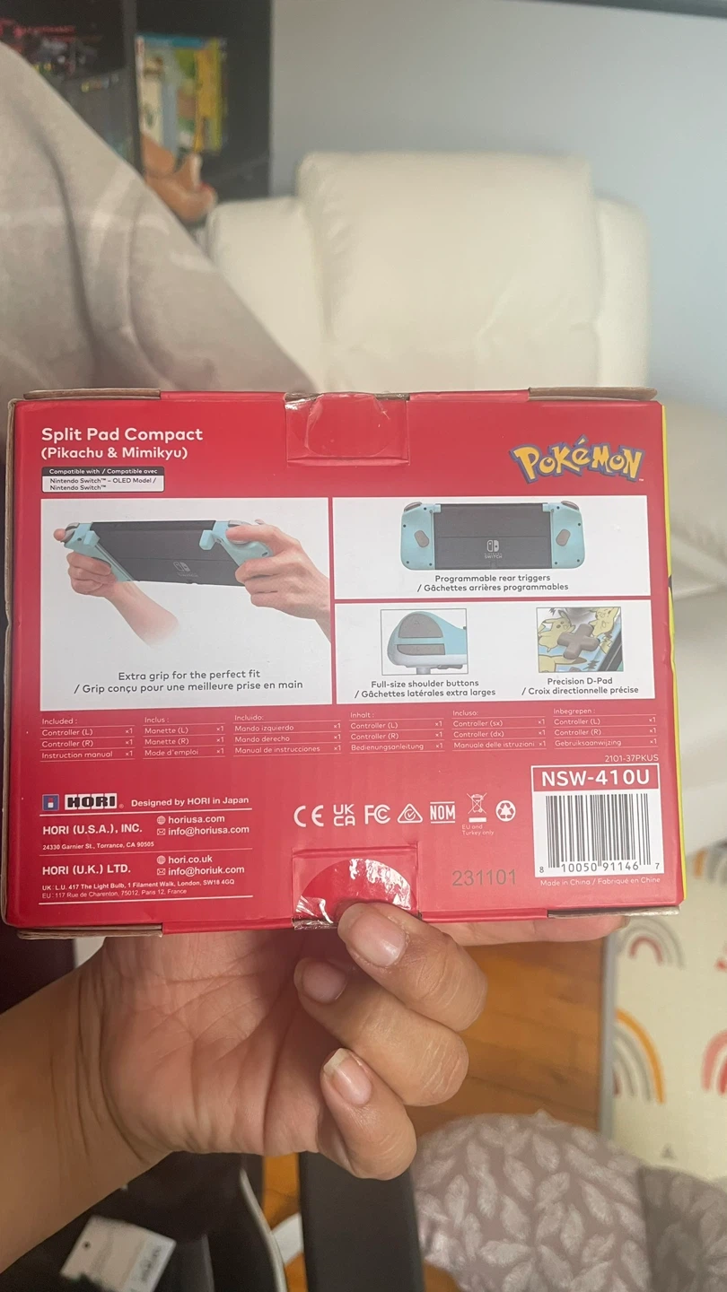 HORI Split Pad Compact for Nintendo Switch - Pikachu & Mimikyu - photo 2