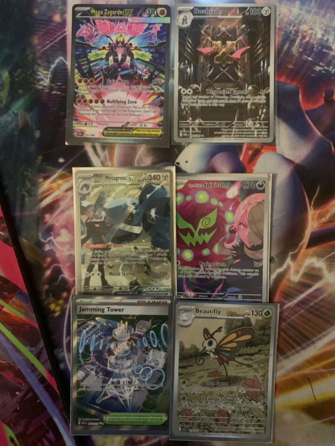 Pokemon SIR lots.  Ascended heros and Perfect order
