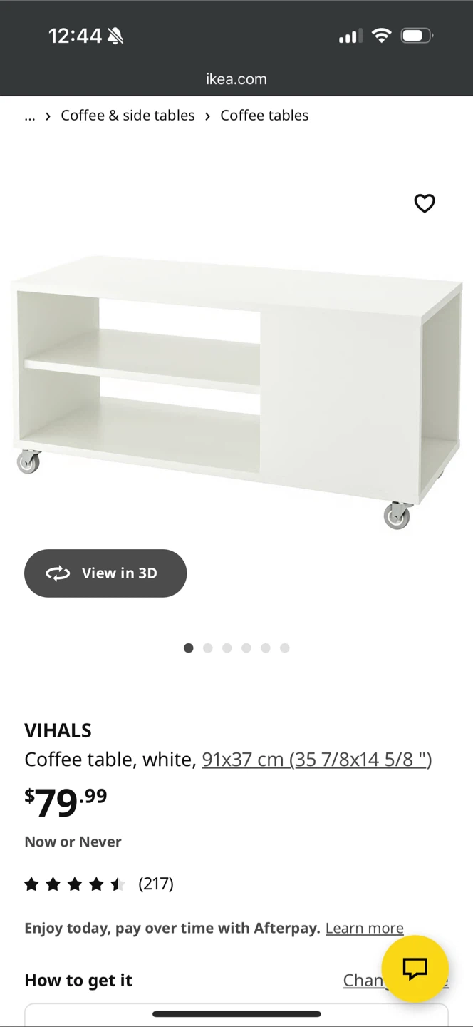 IKEA VIHALS Coffee Table - White - photo 5