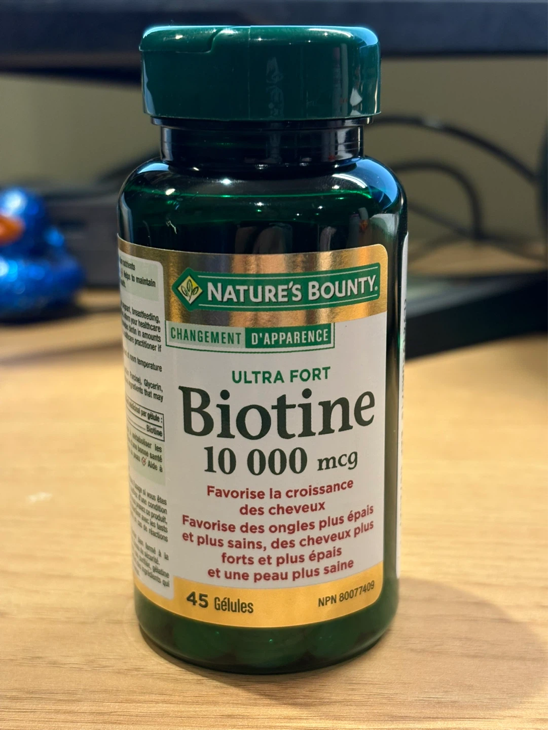 Biotin Softgels, 10,000 mcg (45 pc) - photo 2