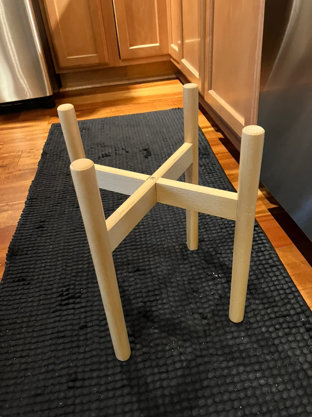 Wooden Plant Stand 14” tall - photo 2
