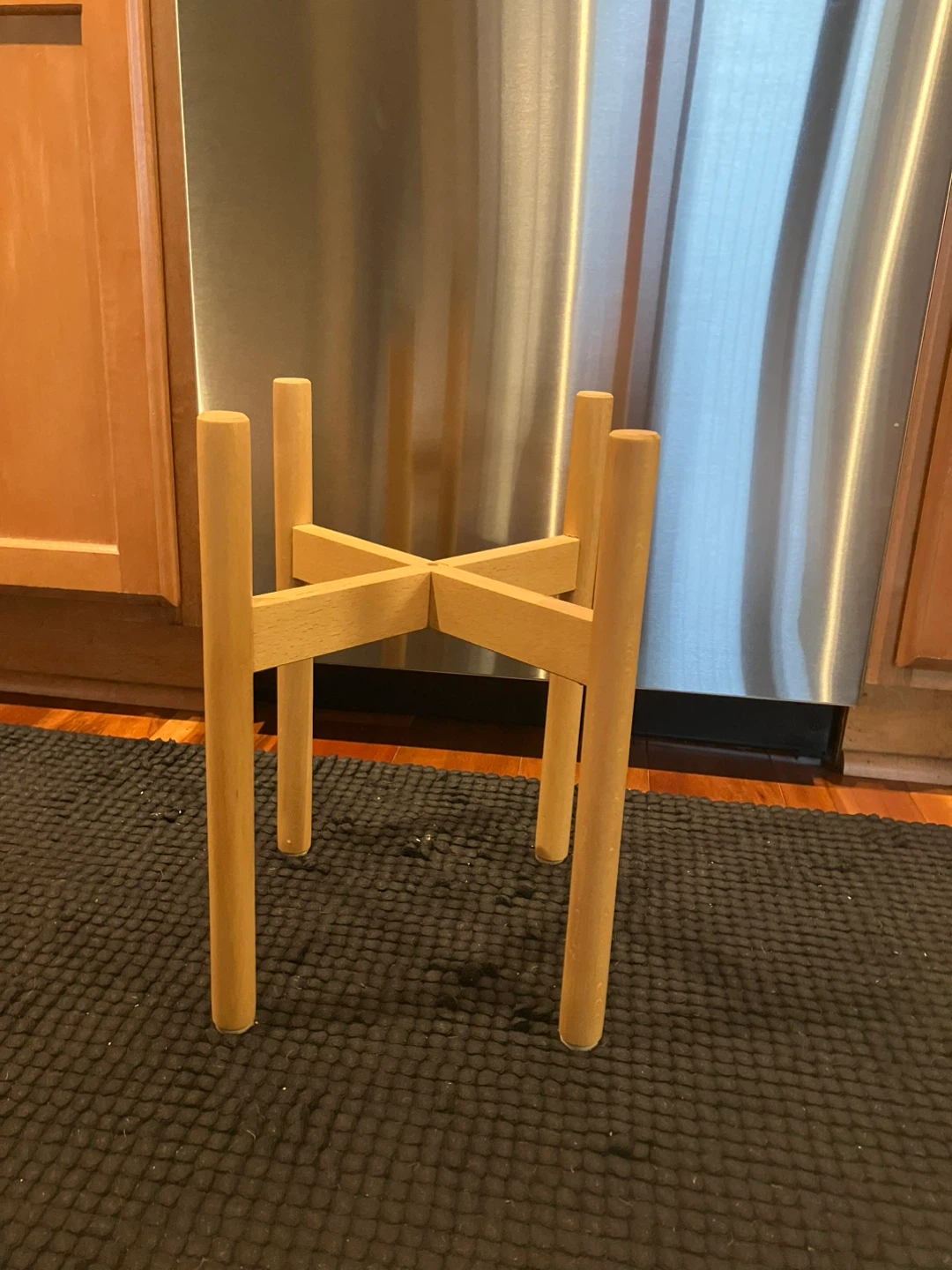 Wooden Plant Stand 14” tall
