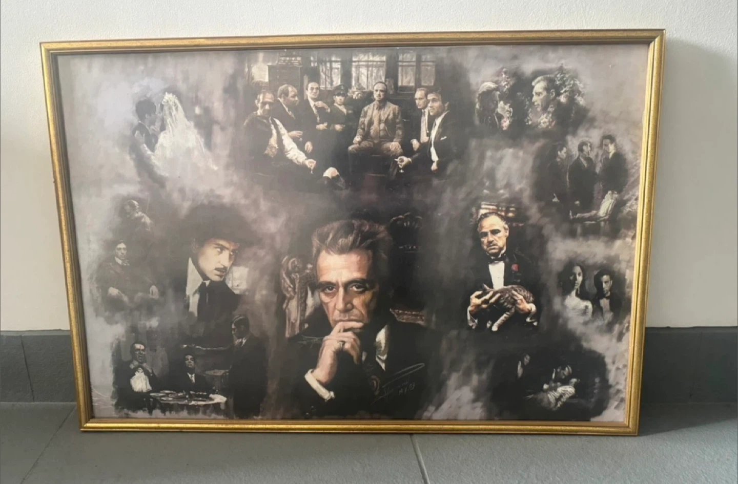 The Godfather Framed Movie Poster Art Print