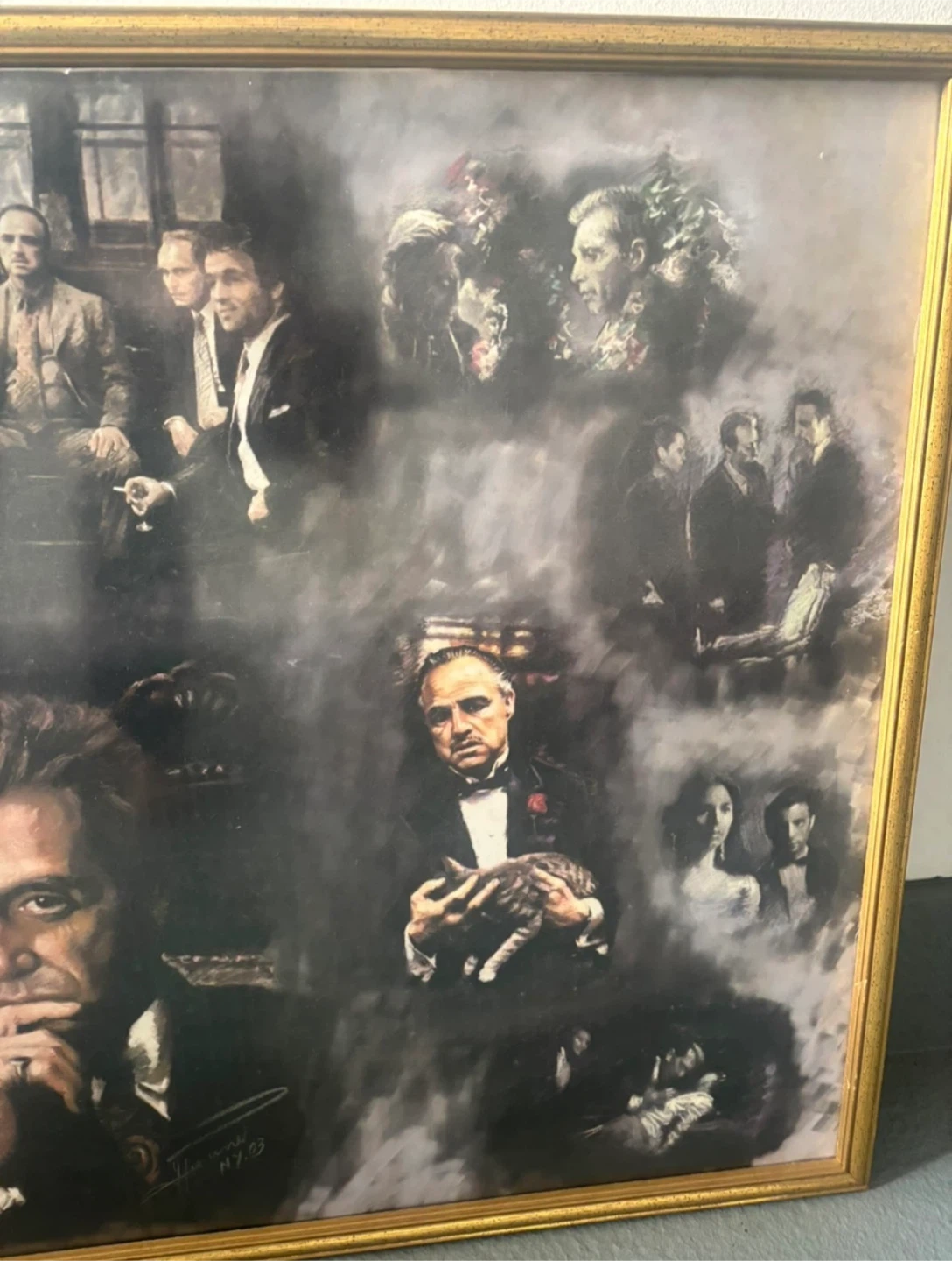 The Godfather Framed Movie Poster Art Print - photo 3