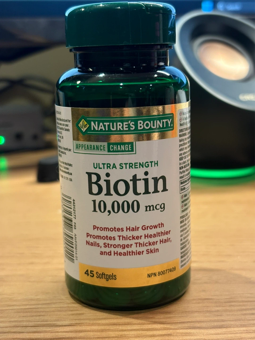 Biotin Softgels, 10,000 mcg (45 pc)