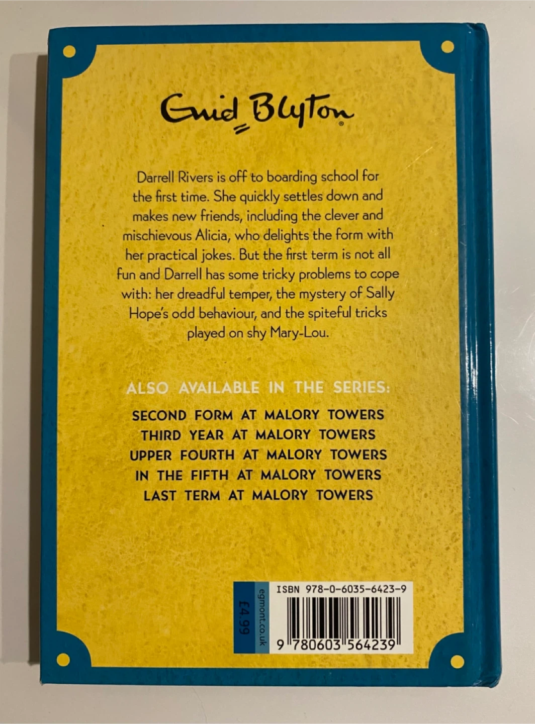 Enid Blyton First Term at Malory Towers Book - photo 2