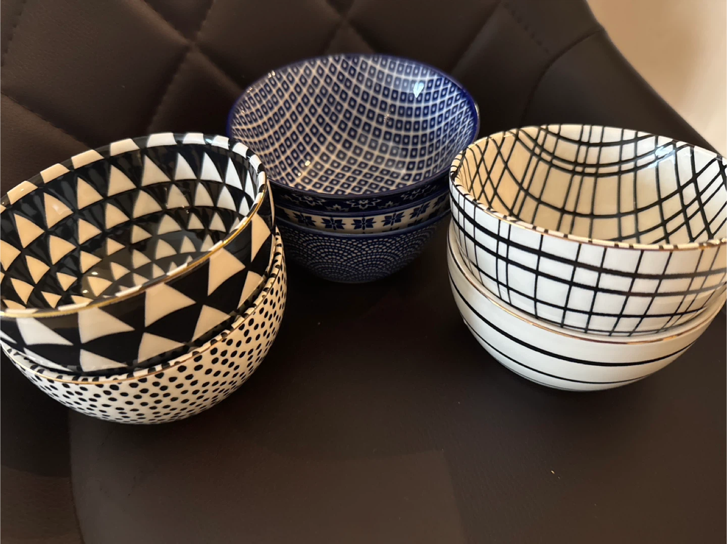 Set of 7 Decorative Ceramic Bowls - photo 2