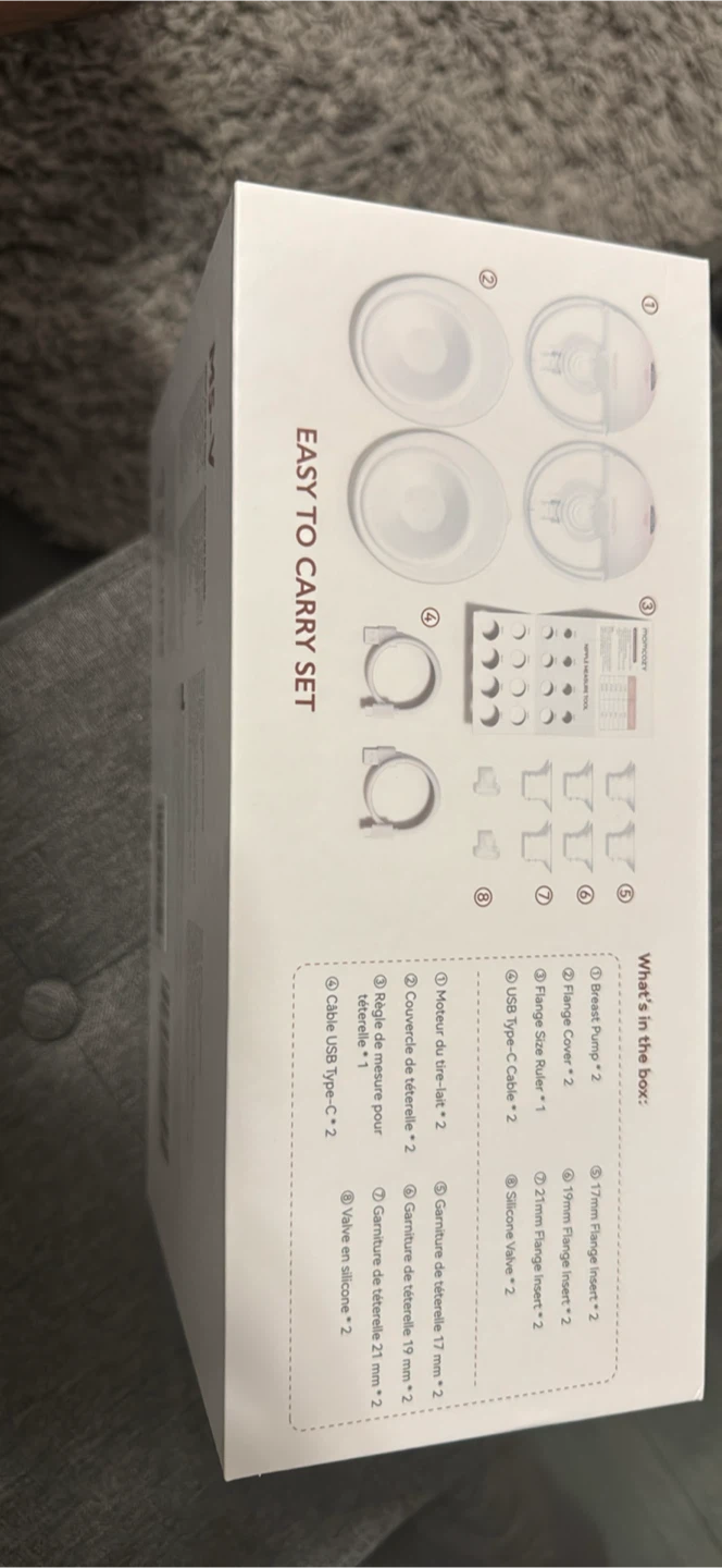 Momcozy M5-V Hands-Free Double Electric Breast Pump - photo 2
