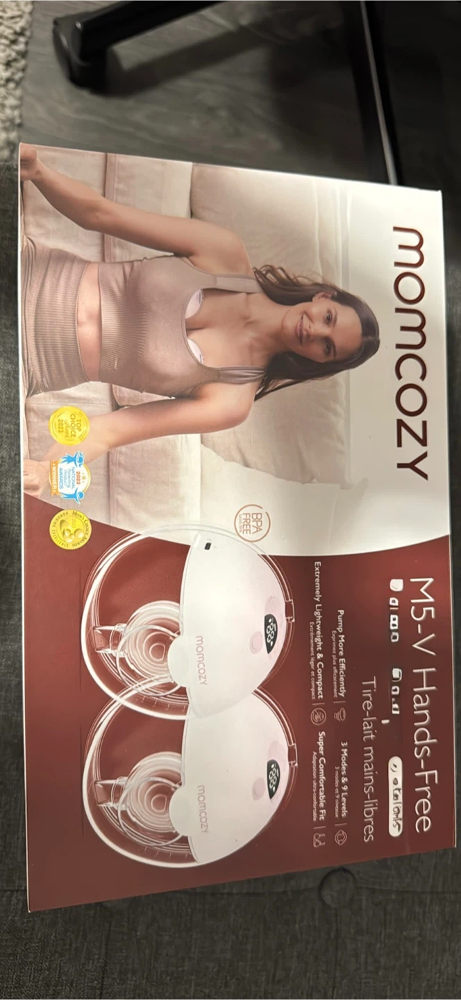 Momcozy M5-V Hands-Free Double Electric Breast Pump - photo 3