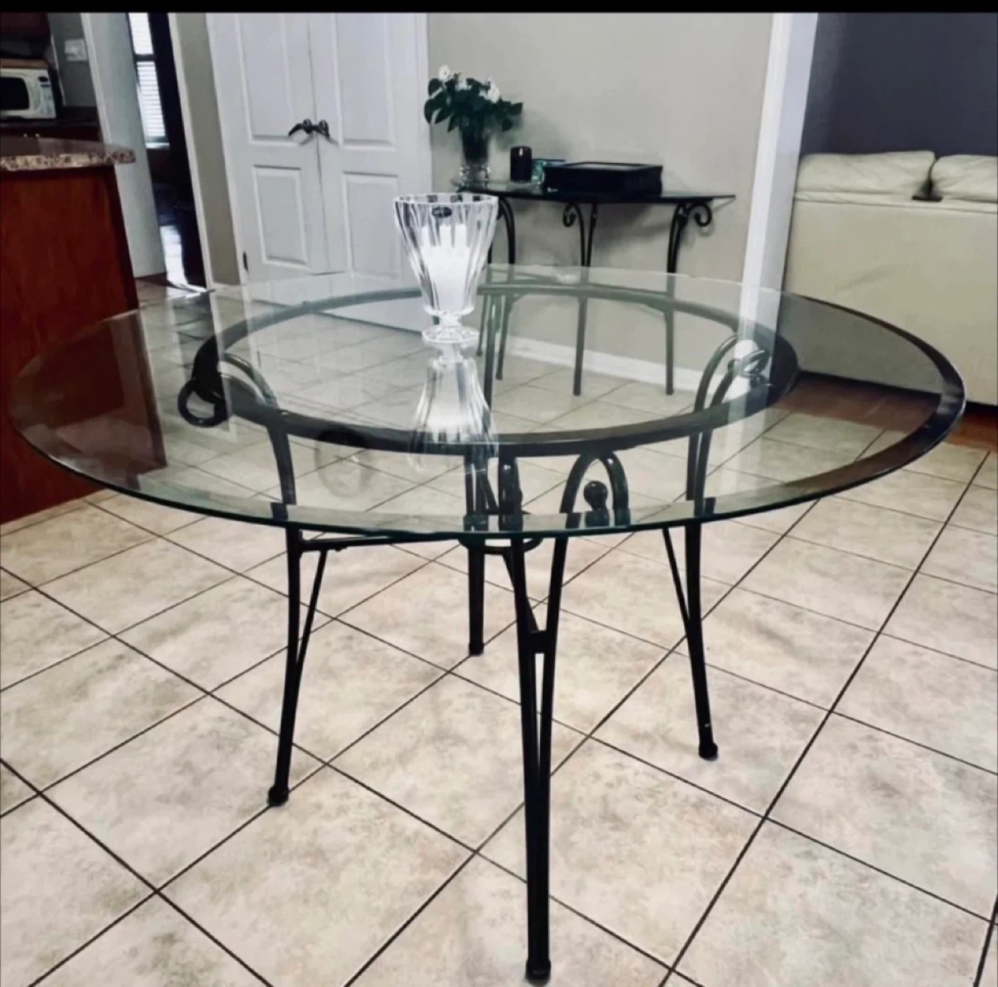 Set of Kitchen Table & Console Table + 3 free chairs - photo 2
