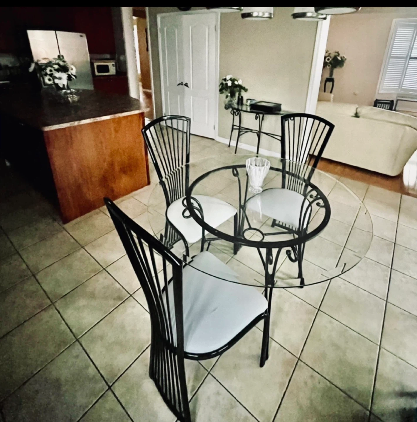 Set of Kitchen Table & Console Table + 3 free chairs