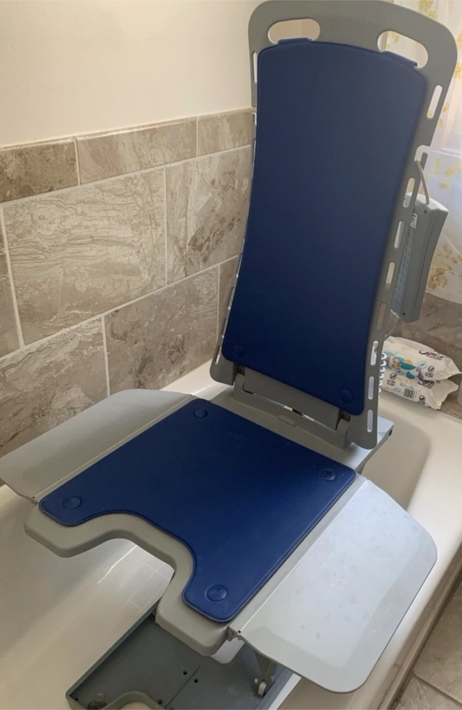Drive Bellavita Whisper Bathlift - Classic Blue - photo 3