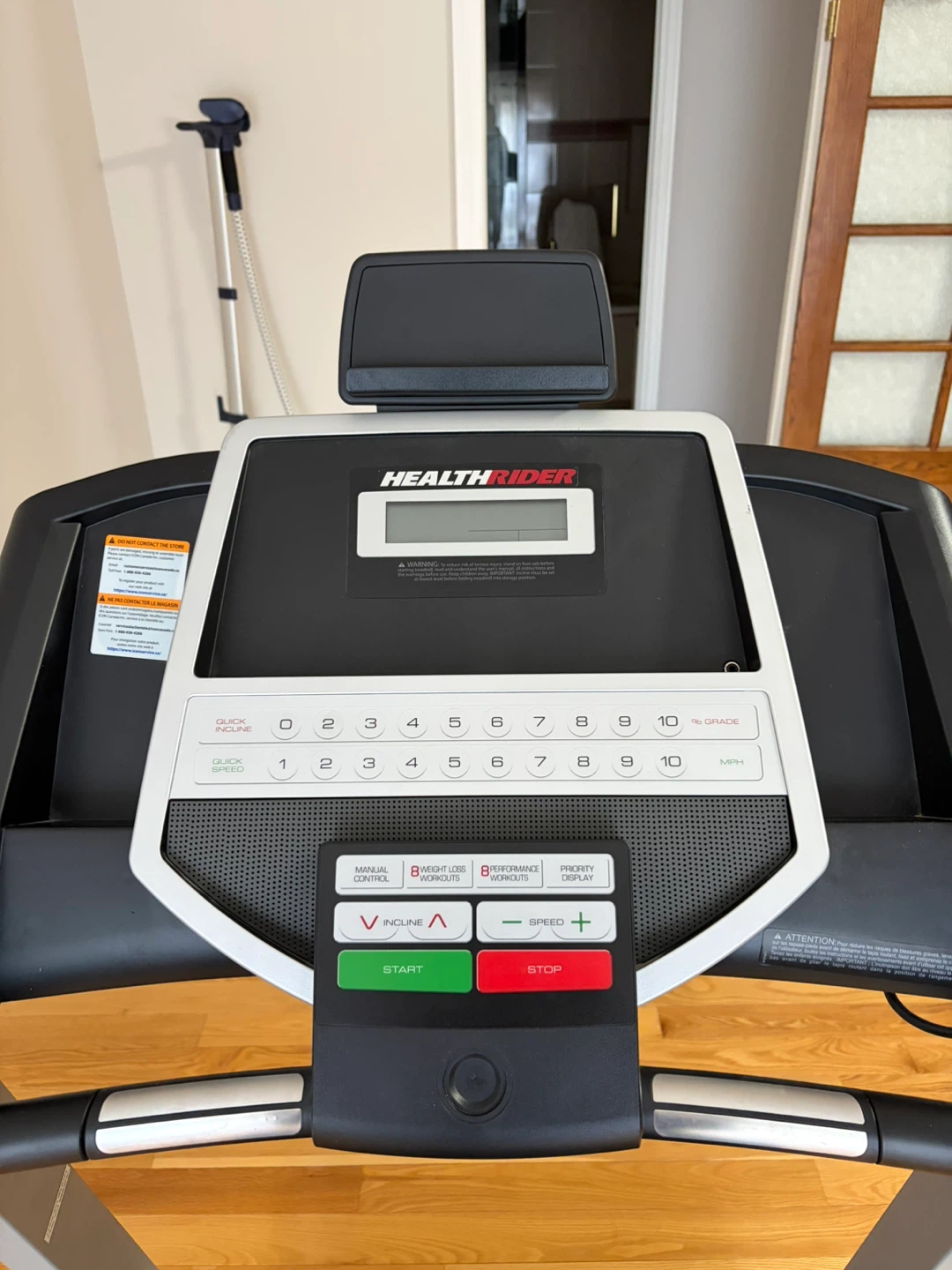 HEALTHRIDER Treadmill - photo 3