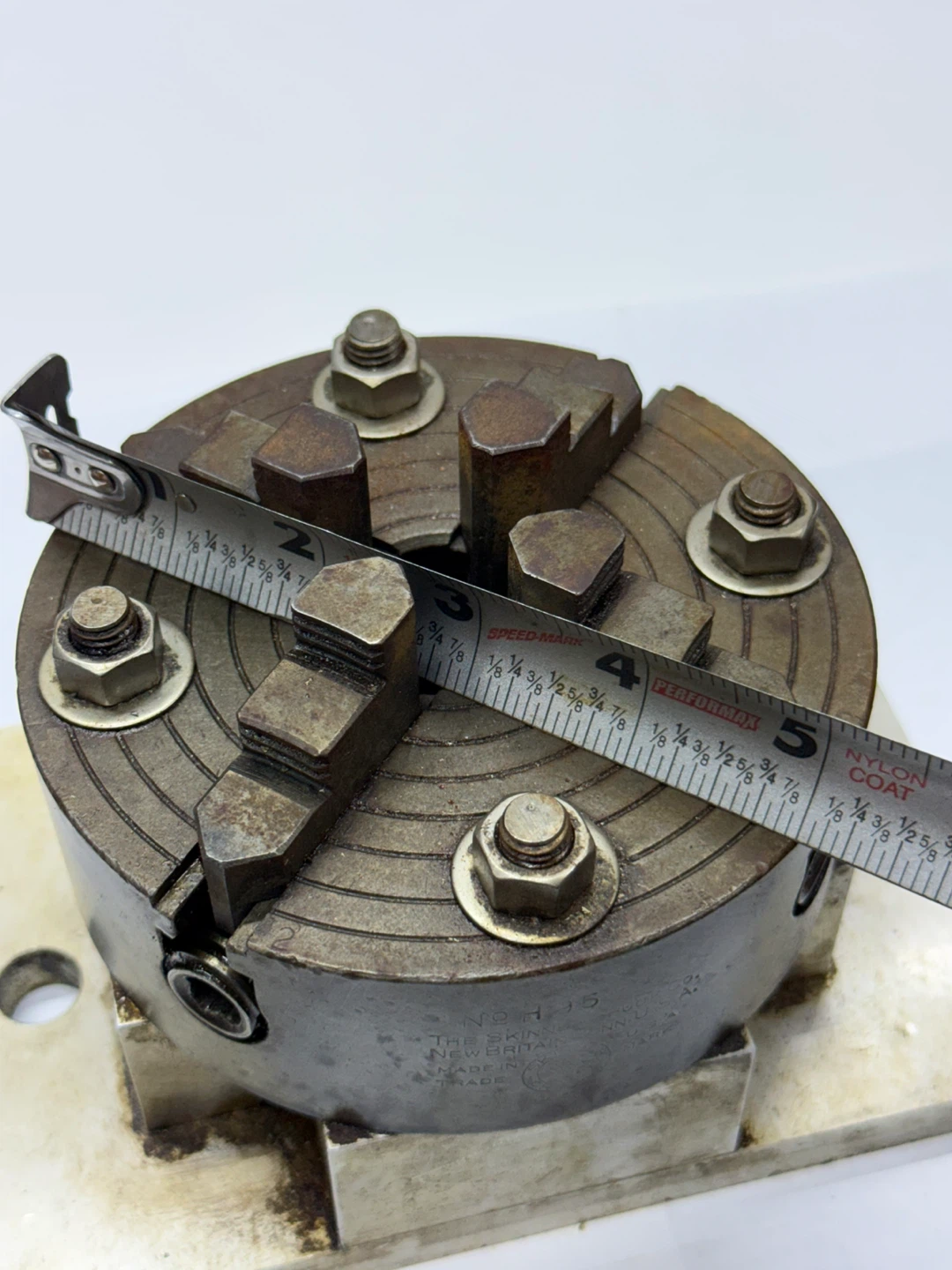 SKINNER 4-Jaw Chuck with Base Plate - photo 2