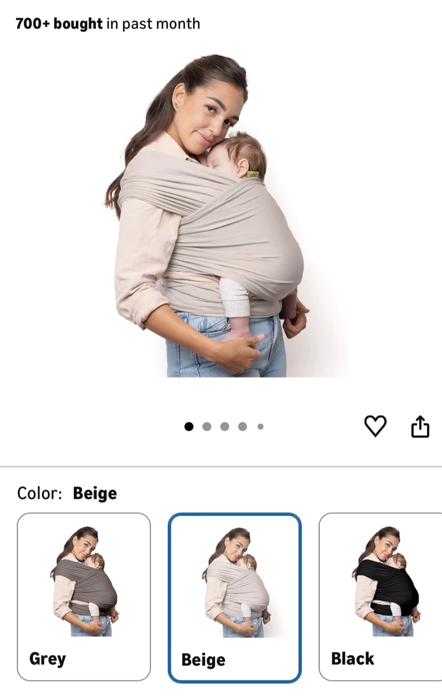 Boba Baby Wrap Carrier