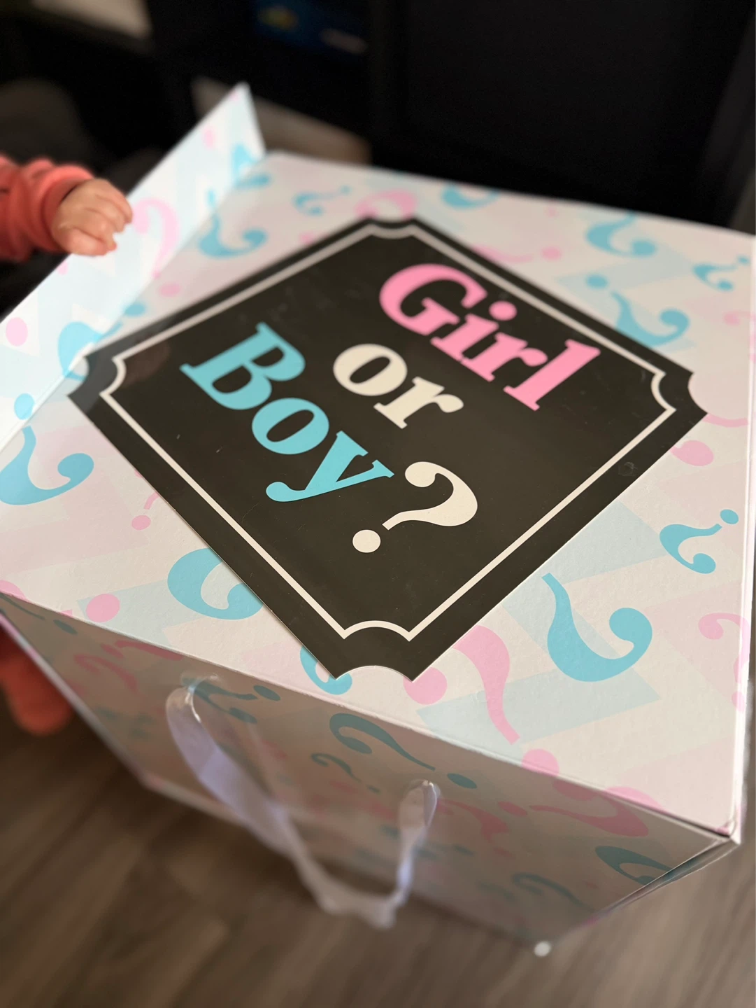 Gender Reveal Box
