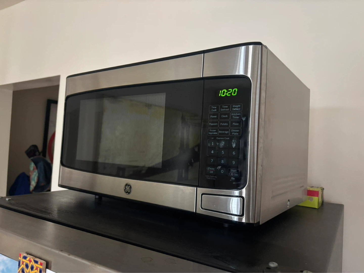 GE Stainless Steel Microwave