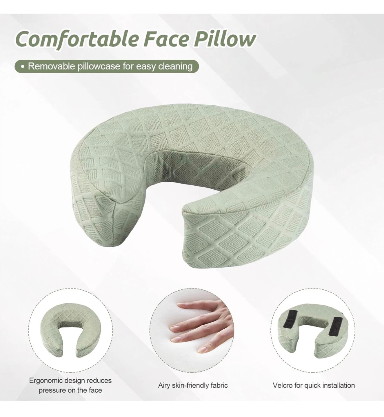 Adjustable Massage Face Cradle Pillow - photo 5