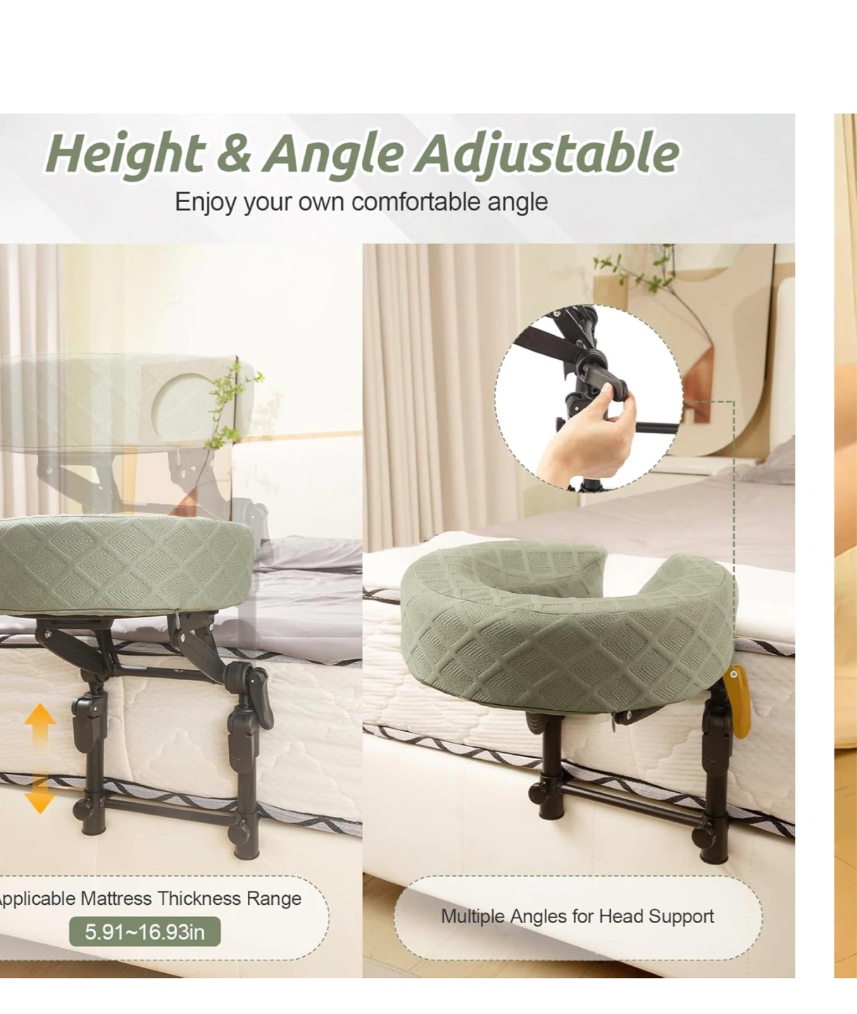 Adjustable Massage Face Cradle Pillow - photo 4