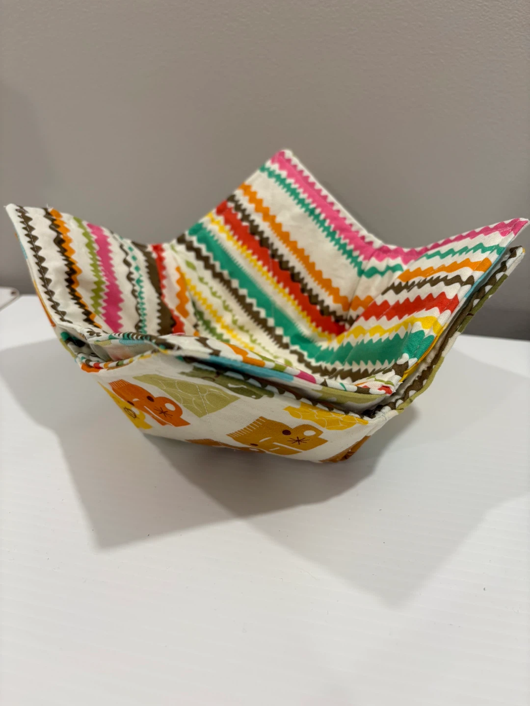 Handmade Fabric Bowl Cozy Set