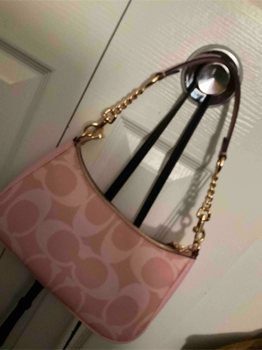 Pink coach bag - photo 2