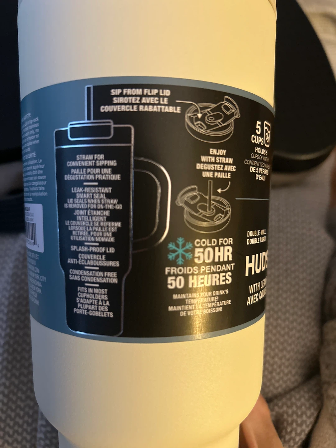 TAL Hudson Tumbler - 1.2L (40 oz) Cream - photo 3