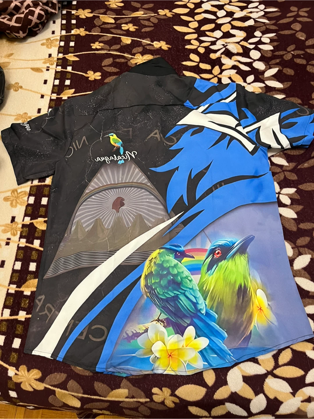 Men's Nicaragua Hawaiian Shirt - photo 4