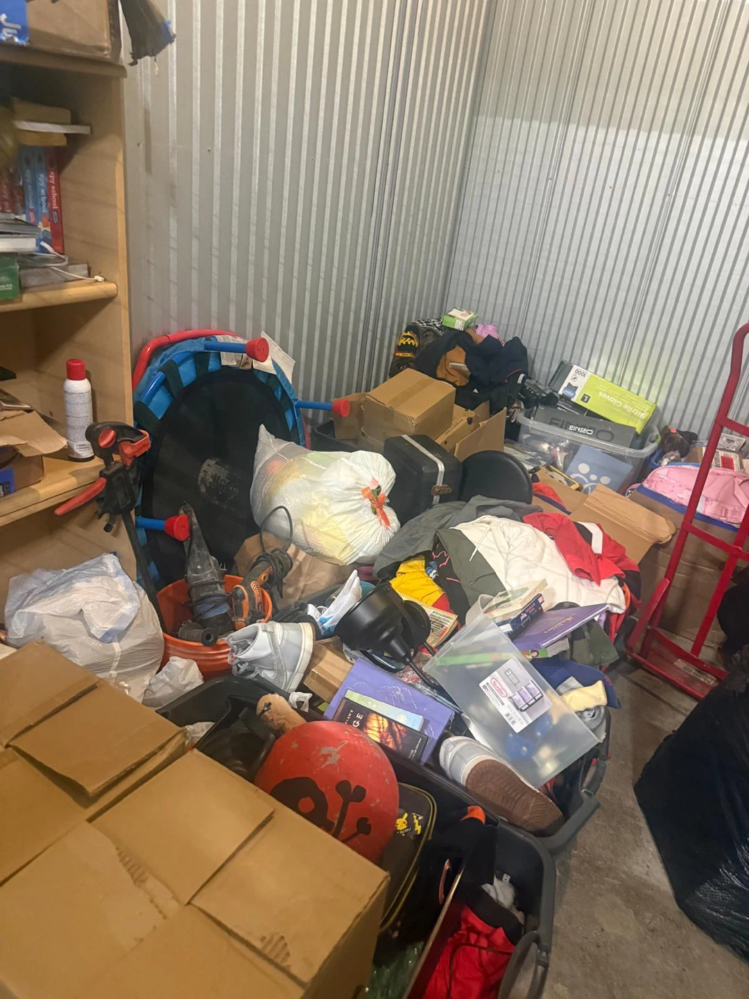 Mixed Lot of Items in Storage Unit