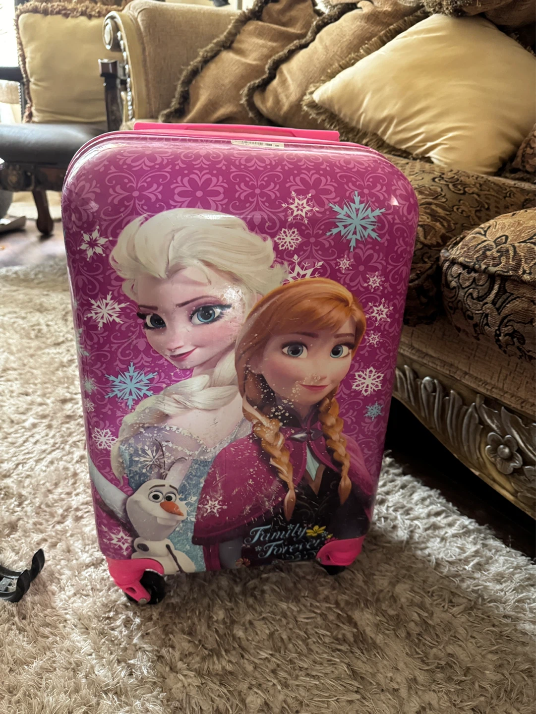 Disney Frozen Rolling carry on luggage