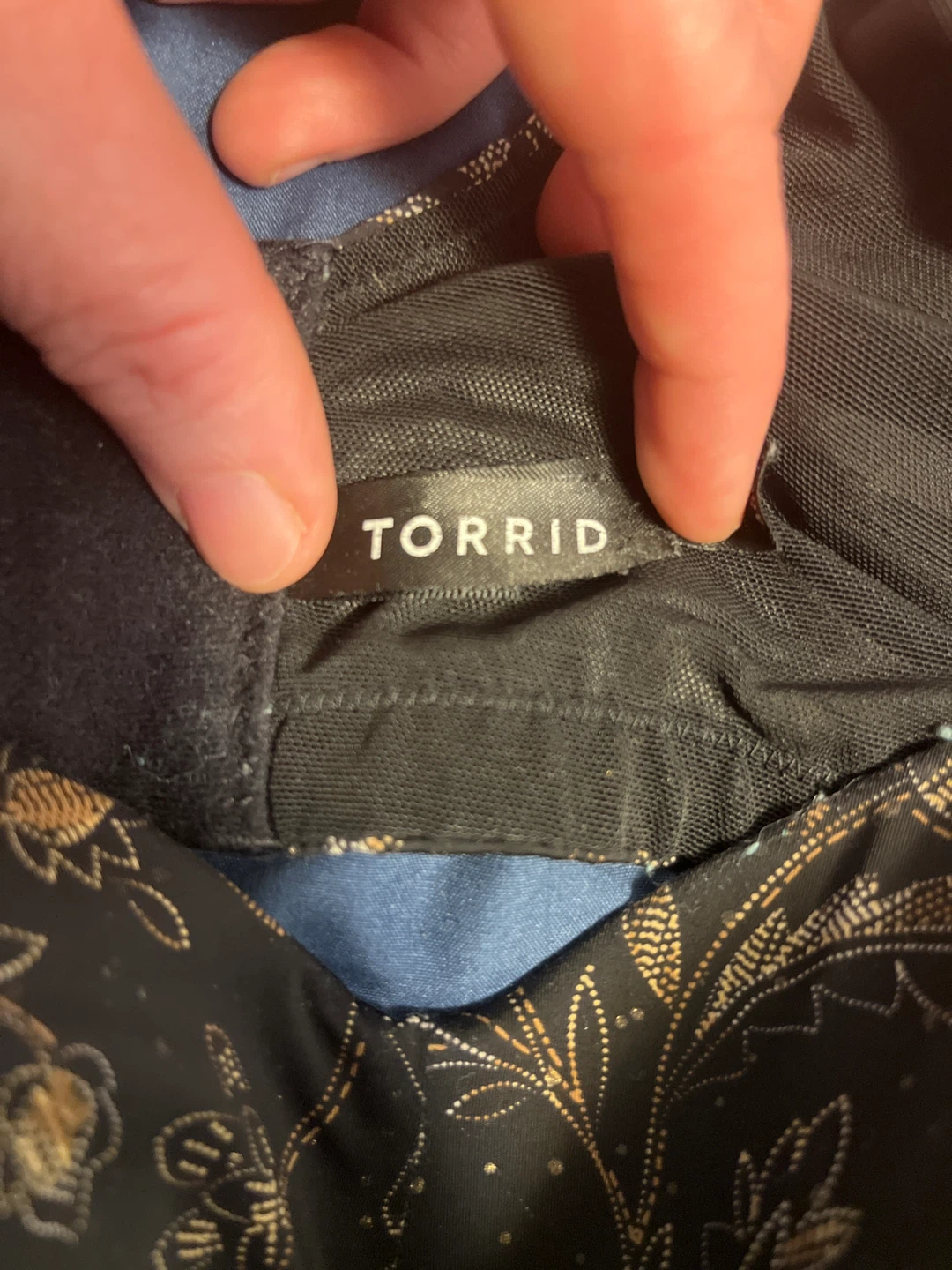 2 Torrid 46C Bras Black Floral Skull Rose Print, - photo 2