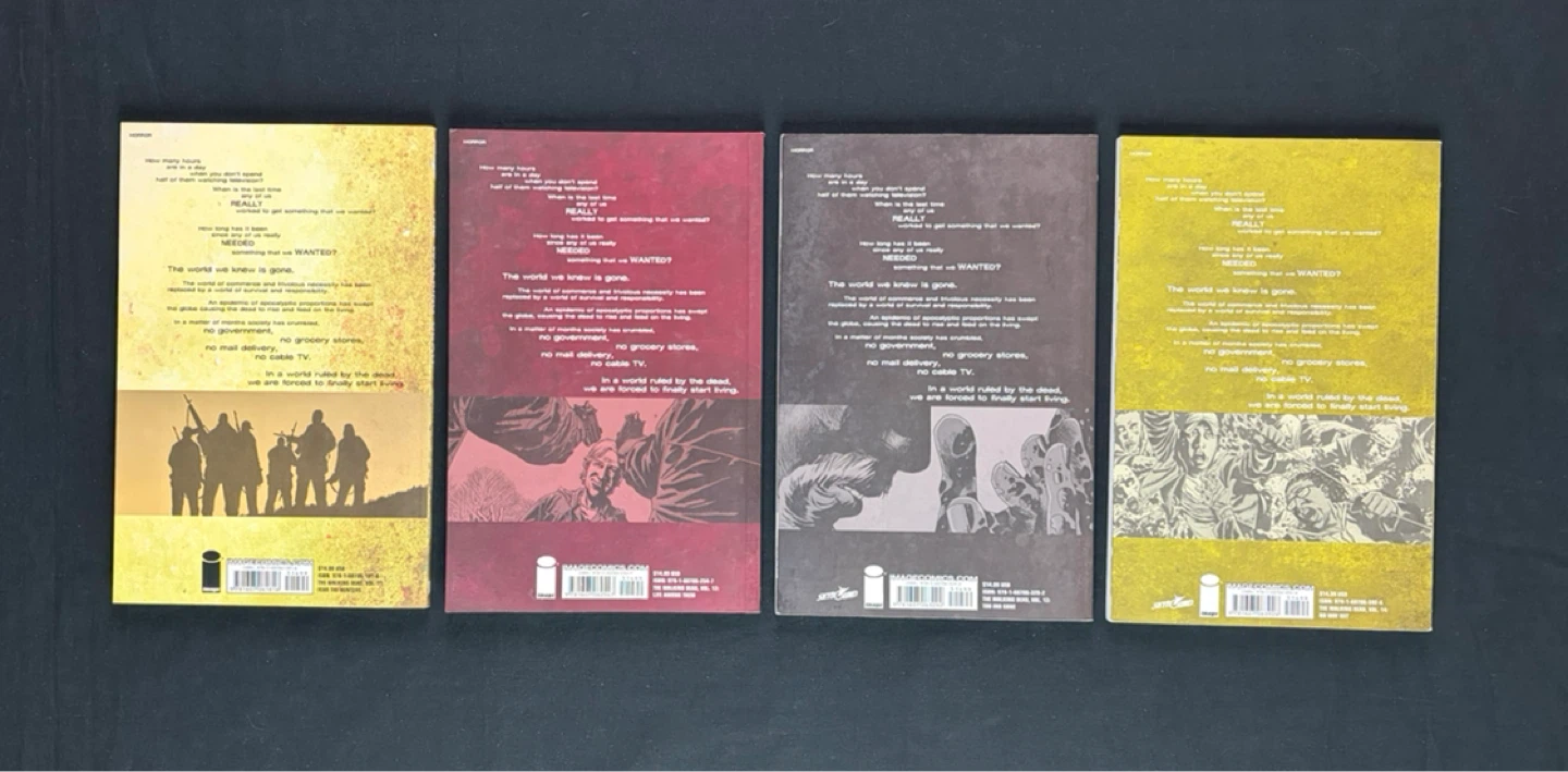 The Walking Dead Vol. 11 - 14 connecting Comic Book covers - photo 2