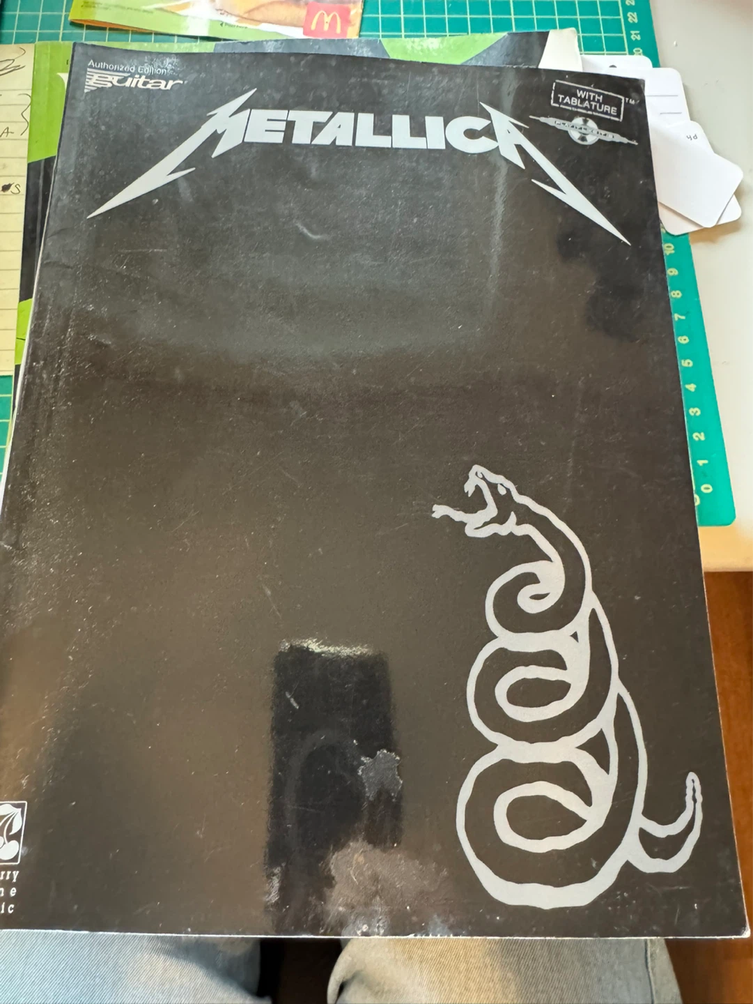 Metallica Guitar Tablature Music Book