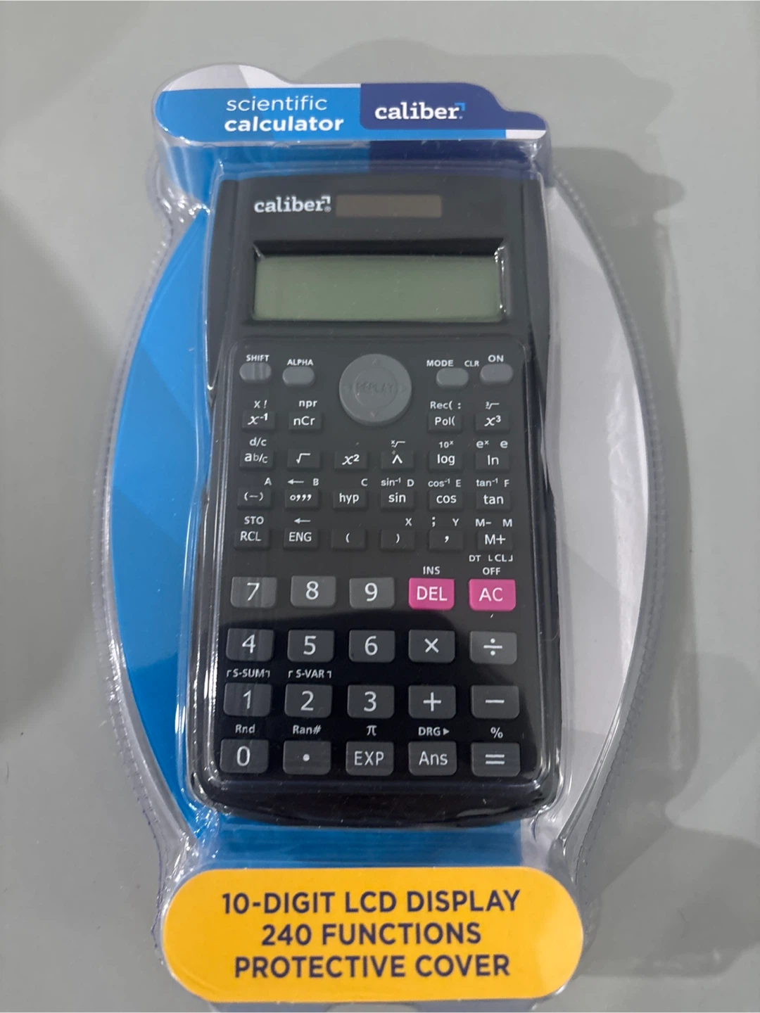 New Caliber Scientific Calculator with 10-Digit LCD Display - photo 2