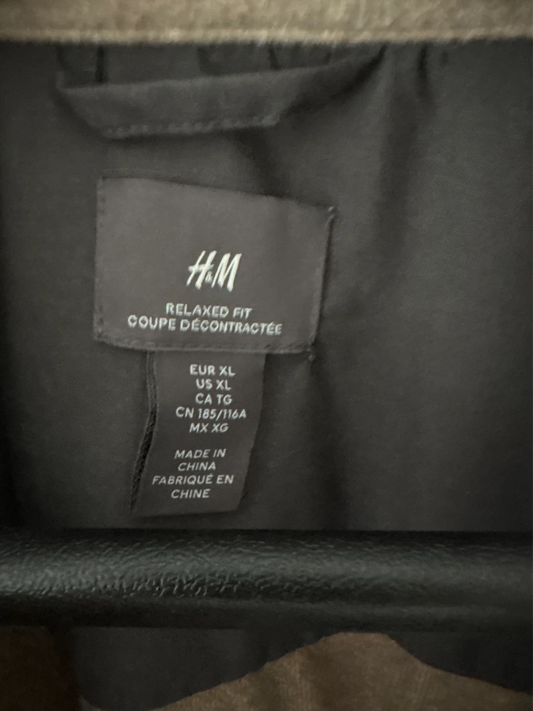 NEW H&M Relaxed Fit Shacket XL - photo 2