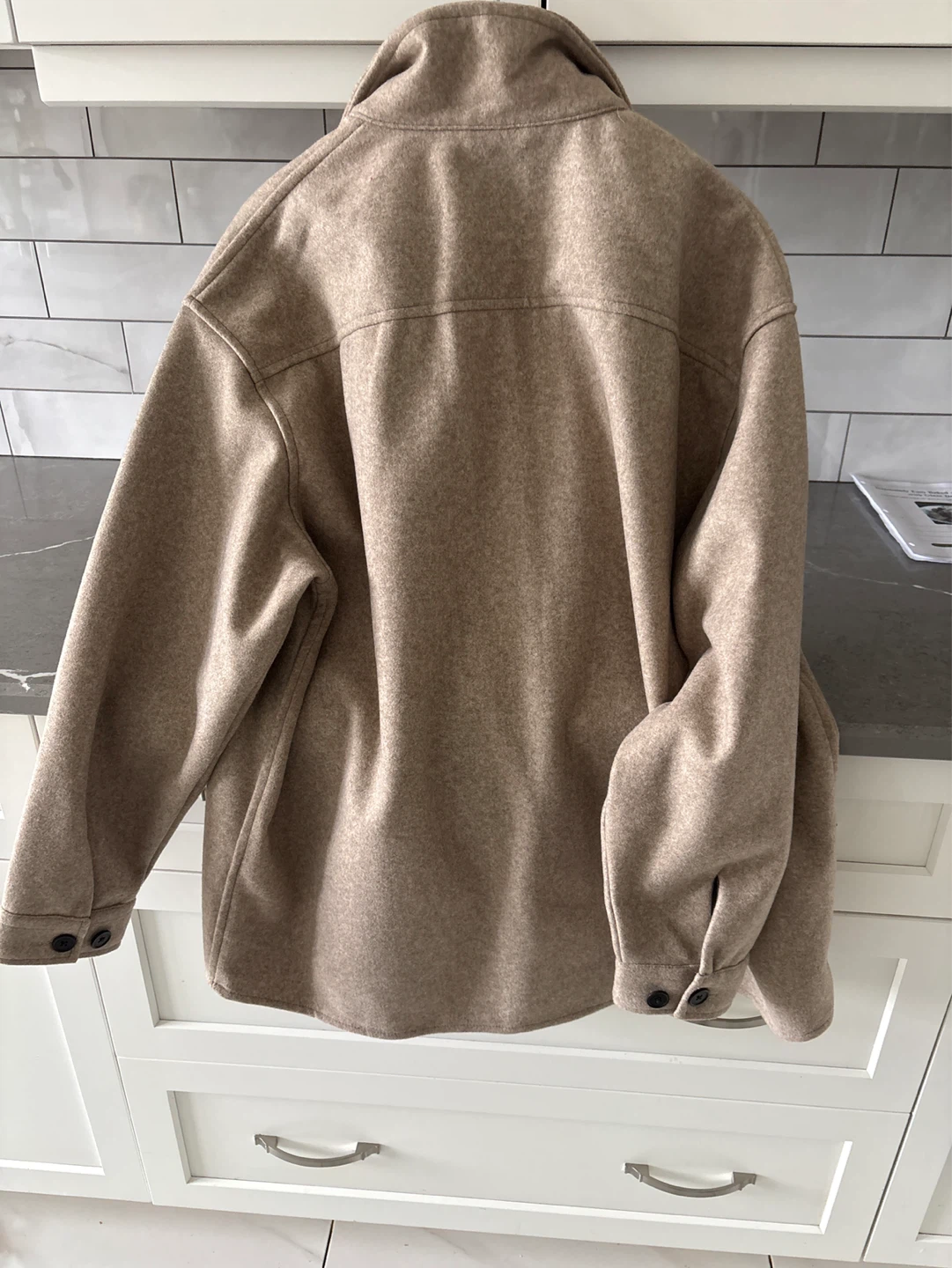 NEW H&M Relaxed Fit Shacket XL - photo 3