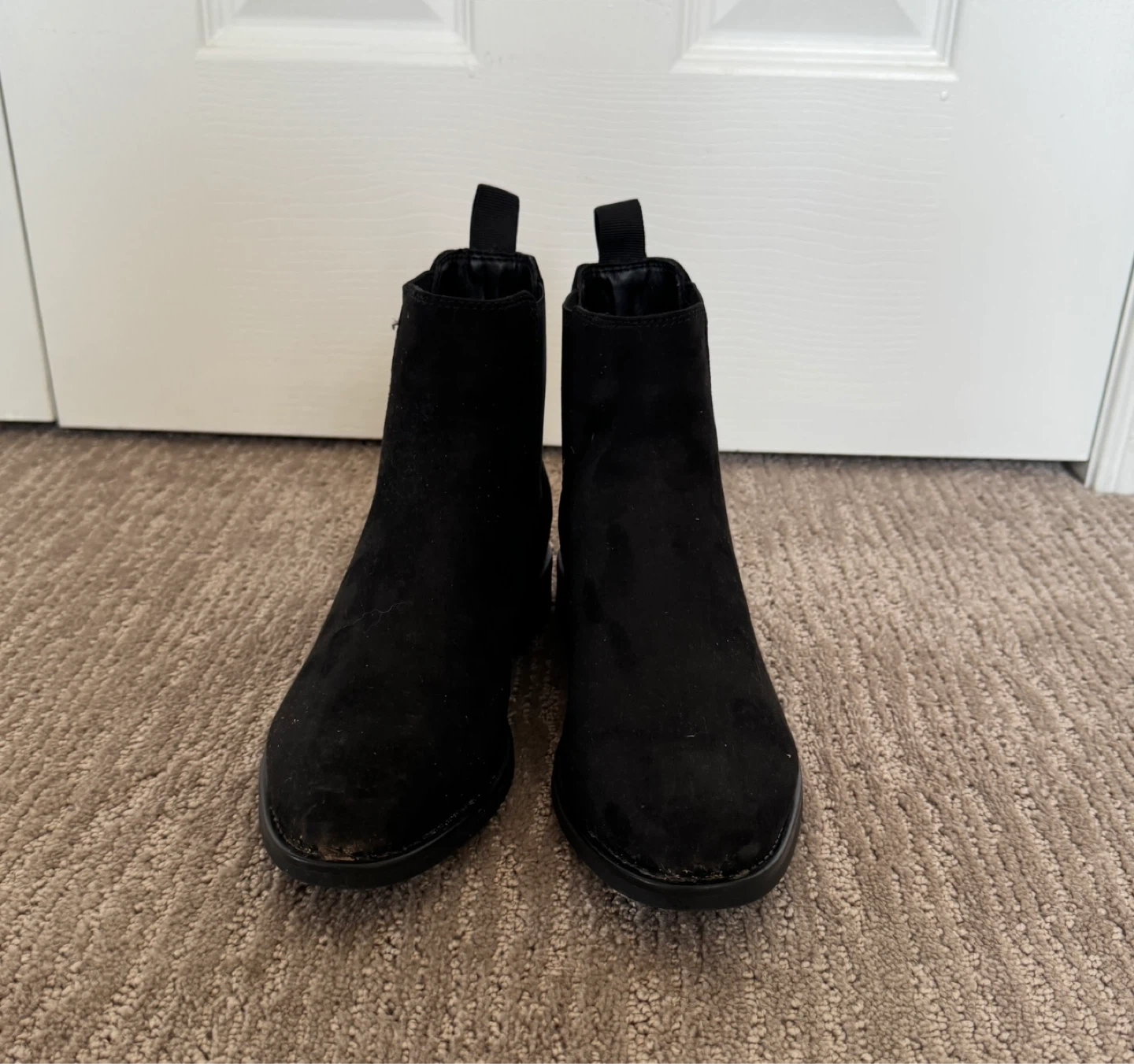 Black Chelsea Ankle Boots, Call it Spring, Size 7 - photo 4