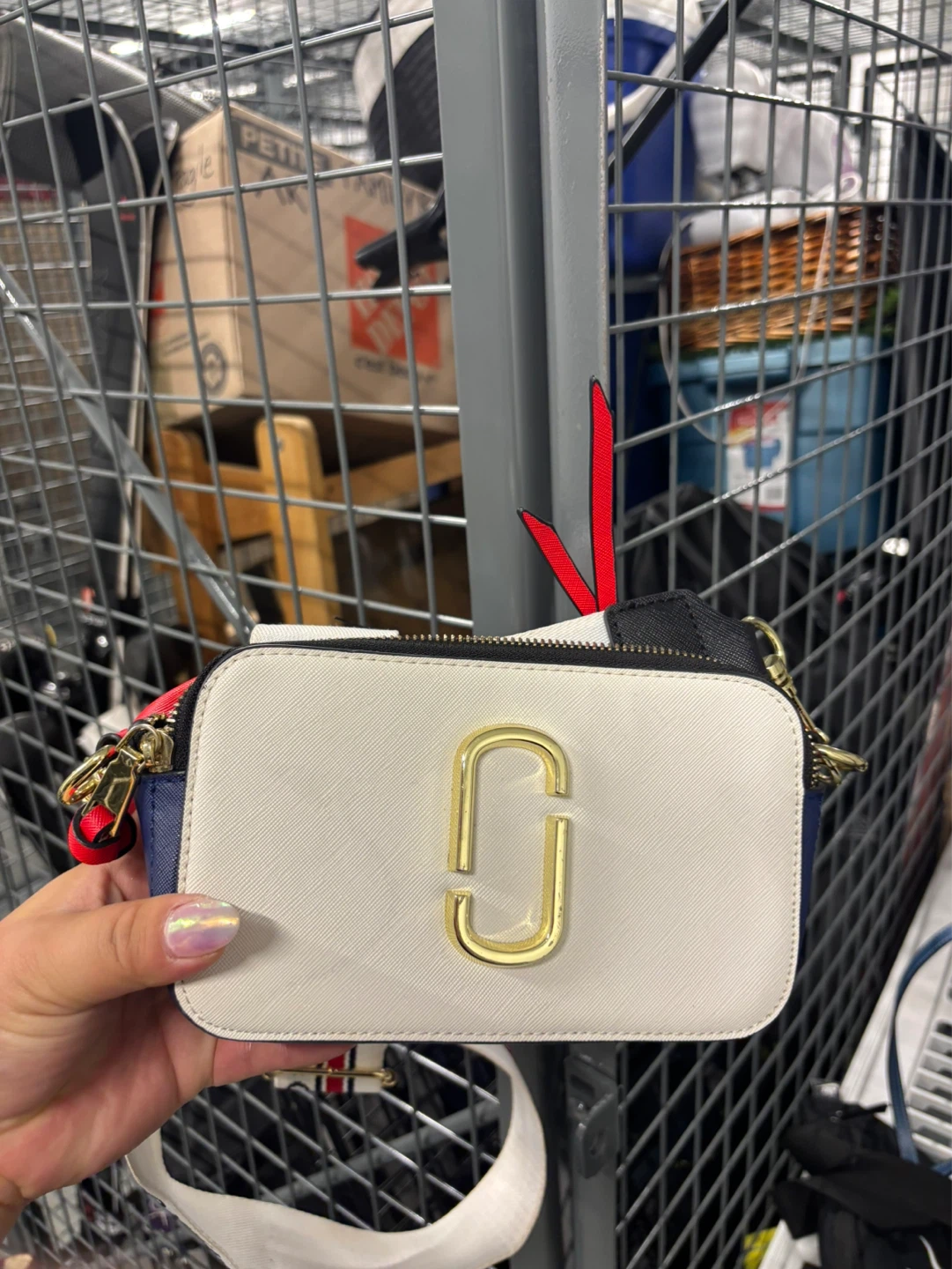 Marc Jacobs Snapshot Camera Bag - White