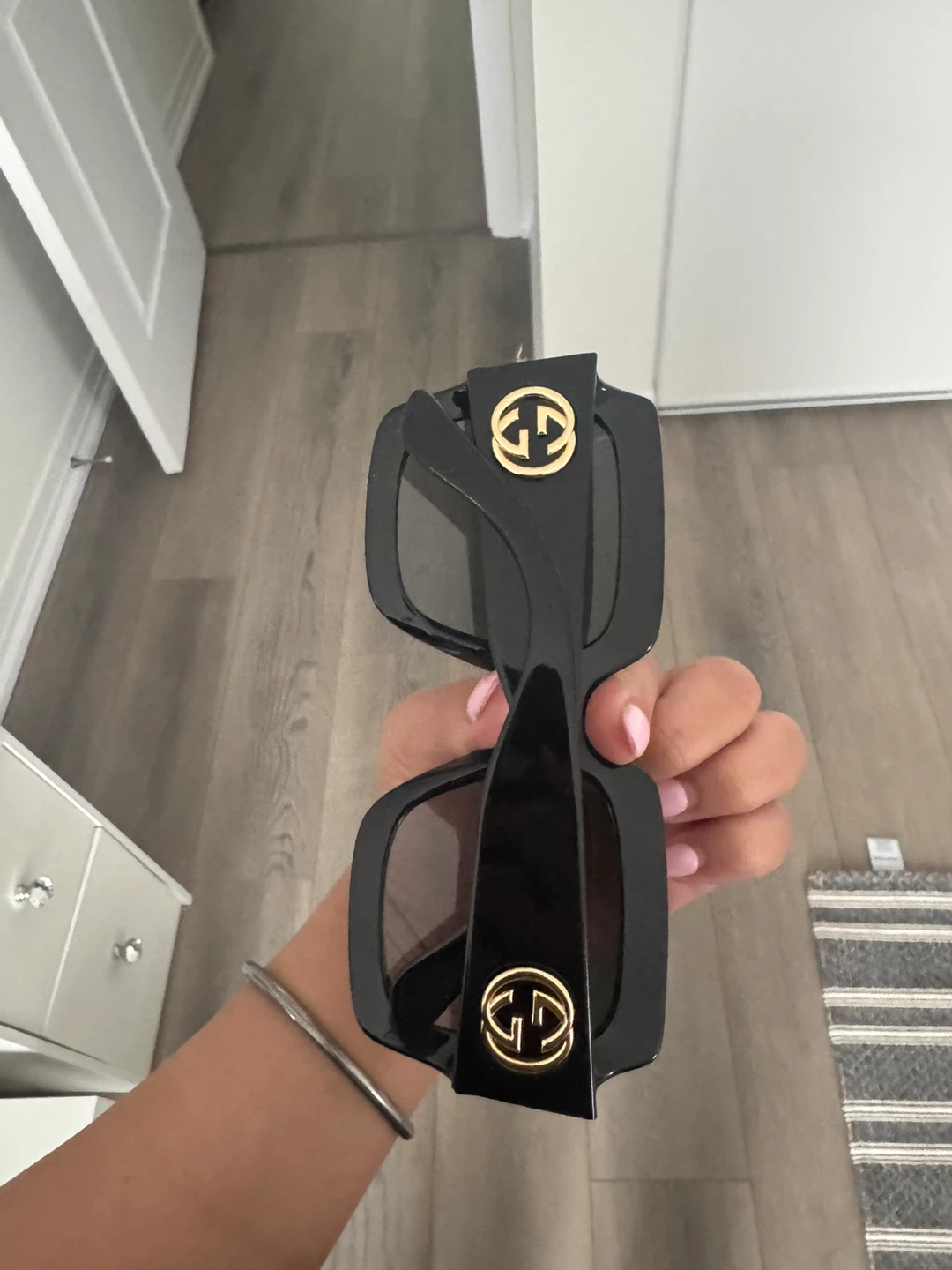 Gucci Black Square Sunglasses GG0053S - photo 2