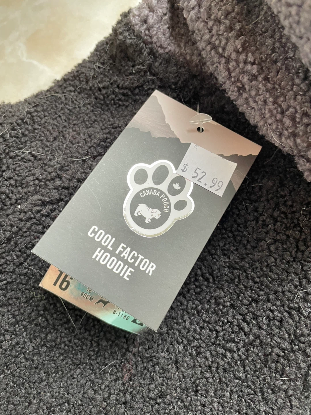 16” (17-25lbs) Brand New Canada Pooch Dog Sweater - photo 2