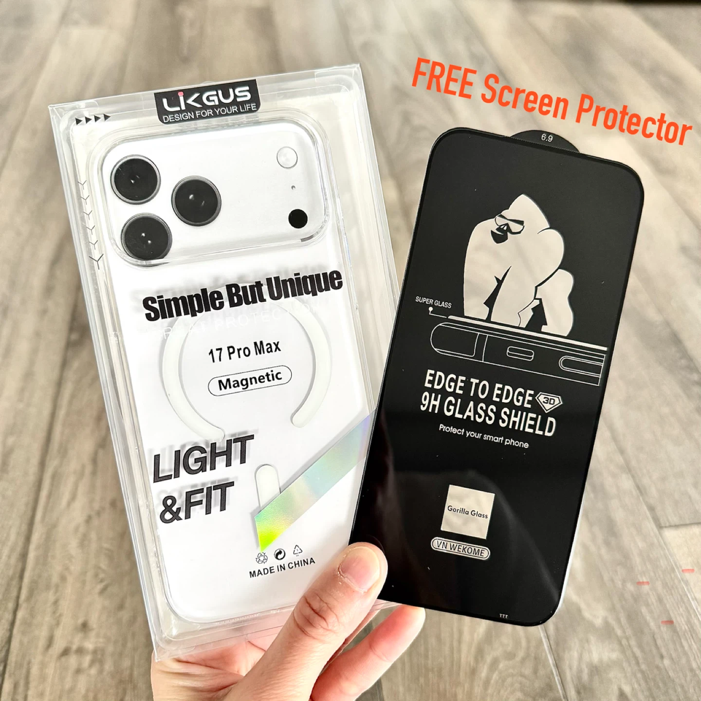 iPhone 17 Pro Max Case + FREE Screen Protector - photo 2