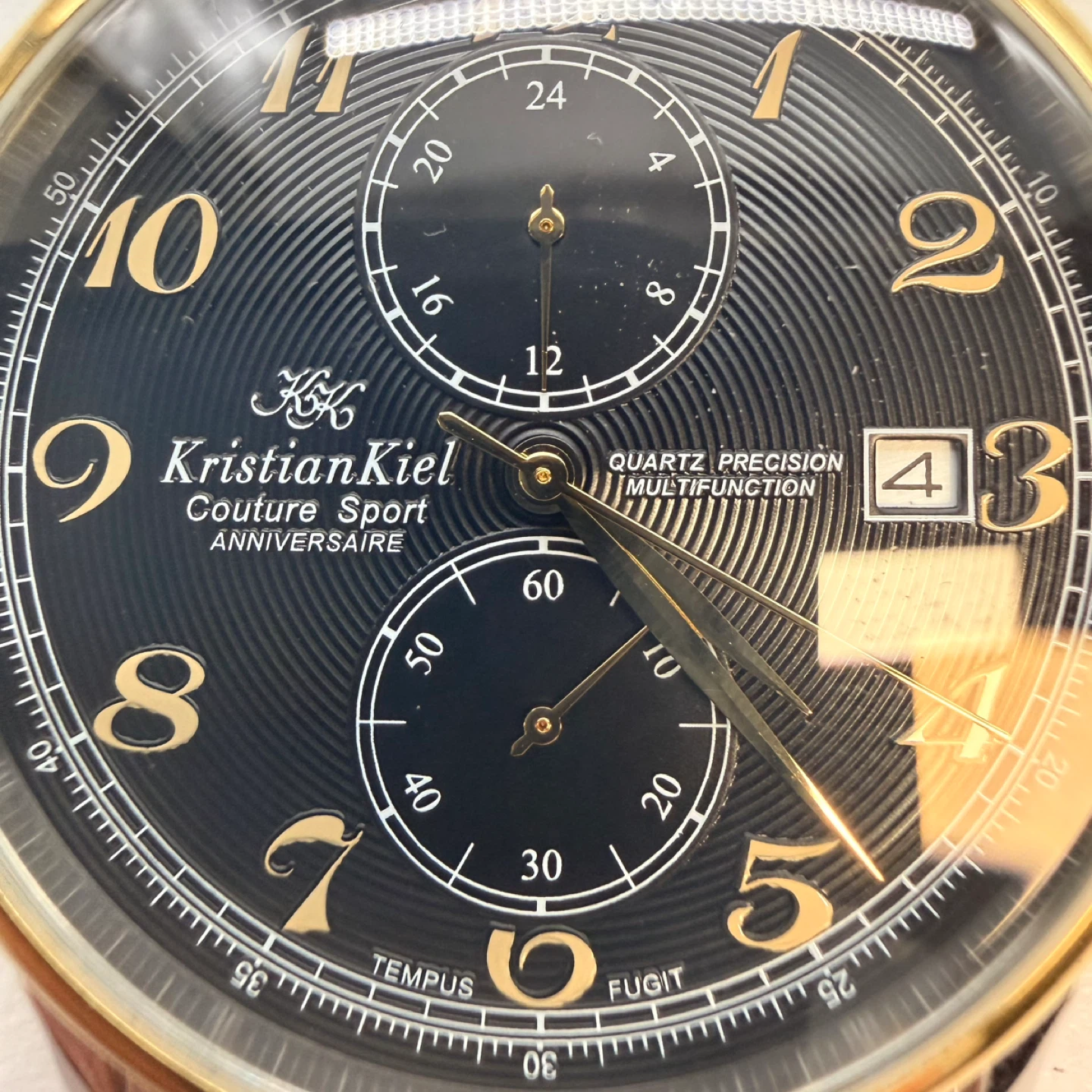 Kristian Kiel Couture Sport Watch Multifunction Brown Leather - photo 2